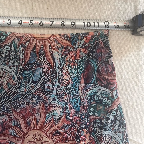 90’s Y2K vintage celestial print mini skirt - Picture 3 of 4